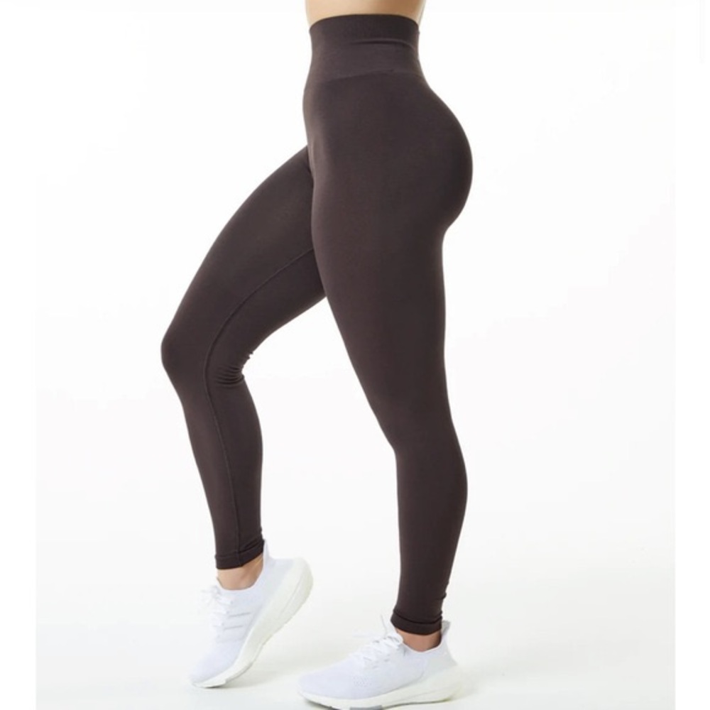 Alphalete Amplify Leggings - Chocolate - XXL